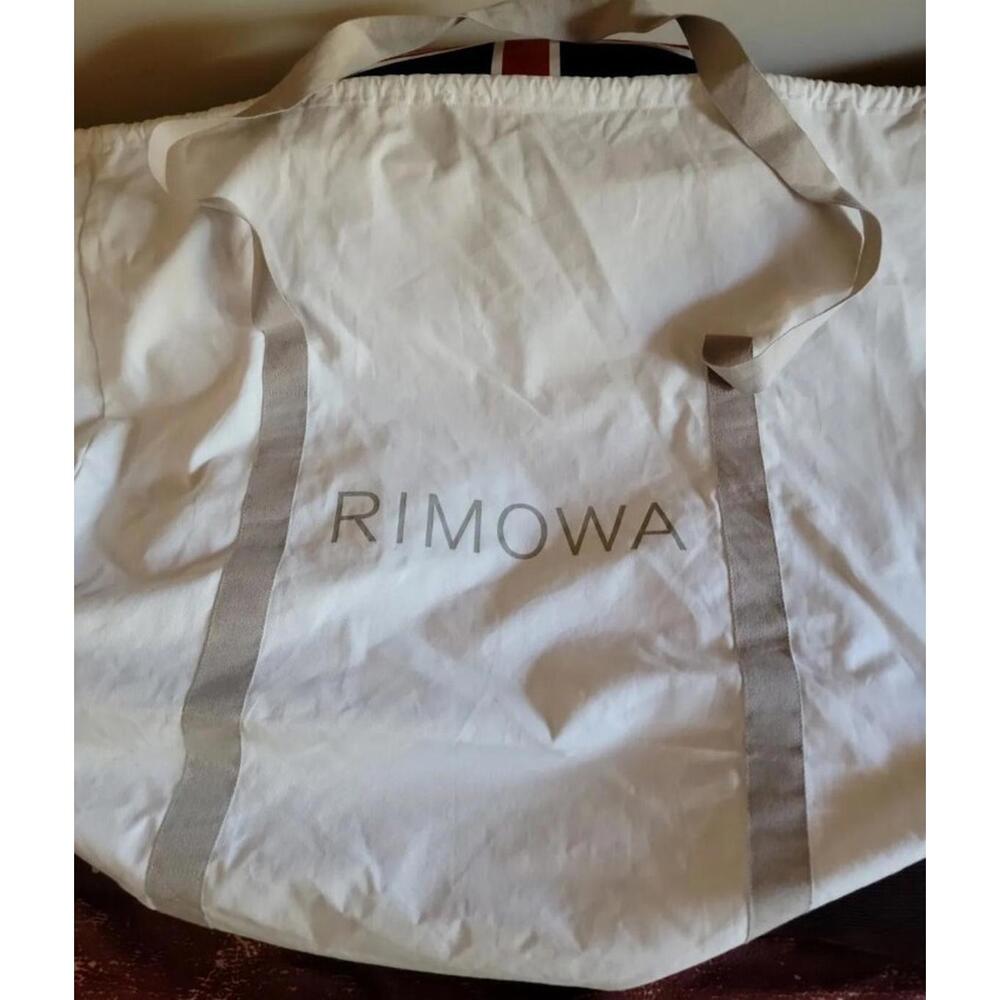 RIMOWA Laundry Tote bag Luggage XL Canvas H 23" X D14"X W 31" White/gray #C2 - Picture 6 of 11